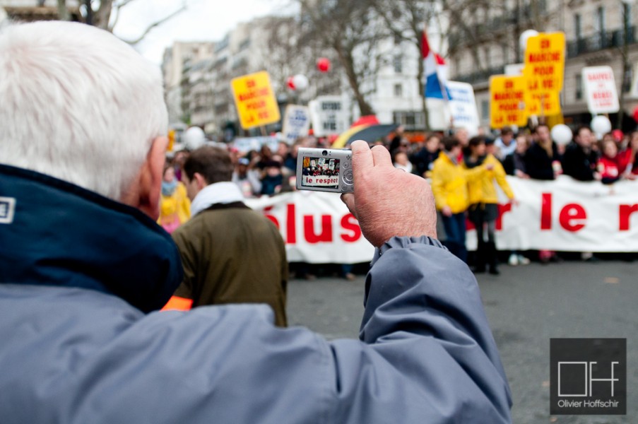 Marche pour la vie - Media